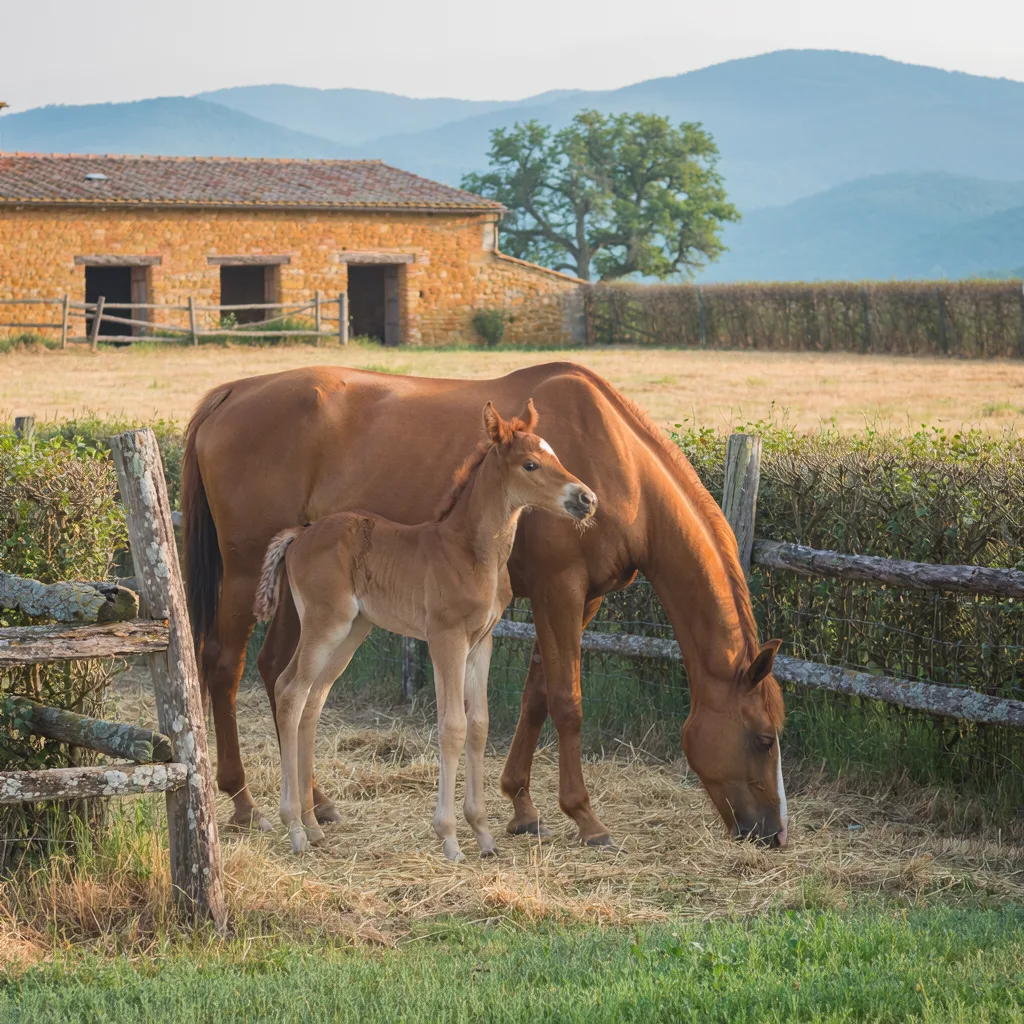 Élevage de chevaux, Haras de Varfeuil, Échenevex