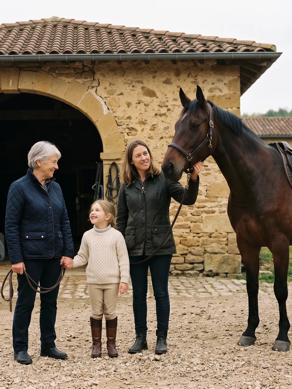 L'équipe, Haras de Varfeuil, centre équestre à Échenevex