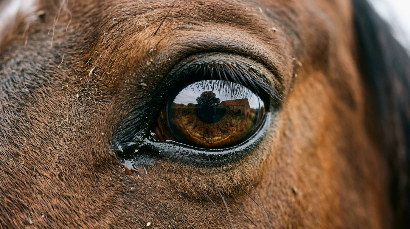 Un regard de cheval, Haras de Varfeuil, Échenevex